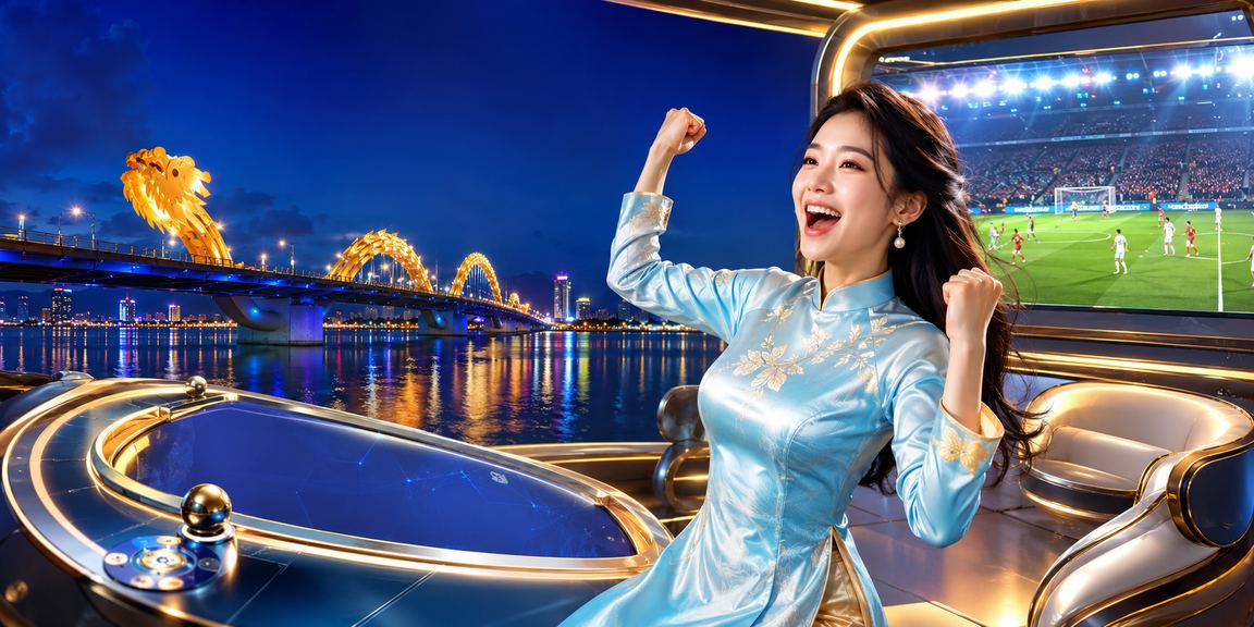Người dùng tại Đà Nẵng mặc áo dài tham gia đặt cược casino và thể thao trực tuyến